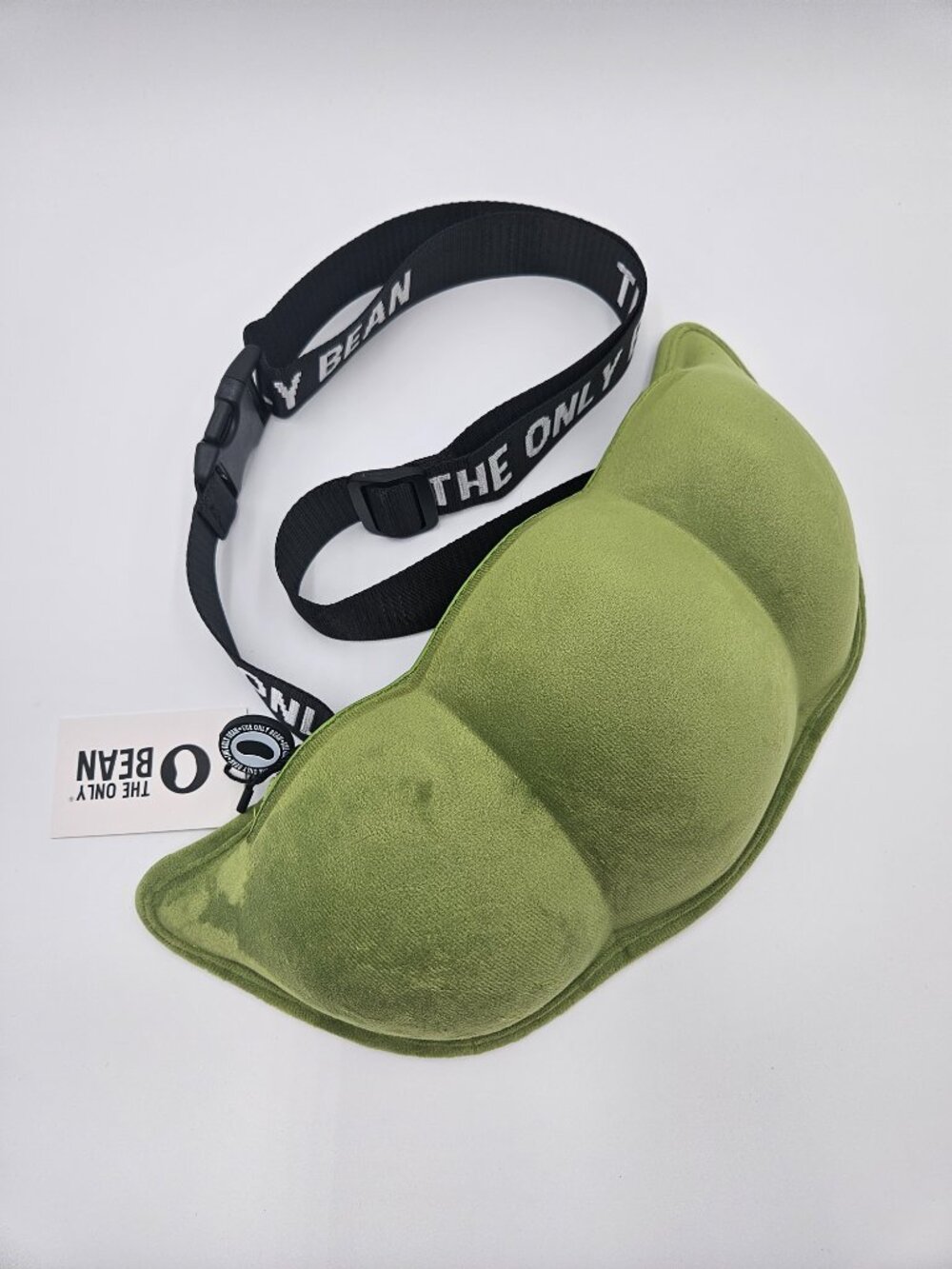 NWT The Only Bean Edamame Fanny Pack | Green Plush Pea Pod